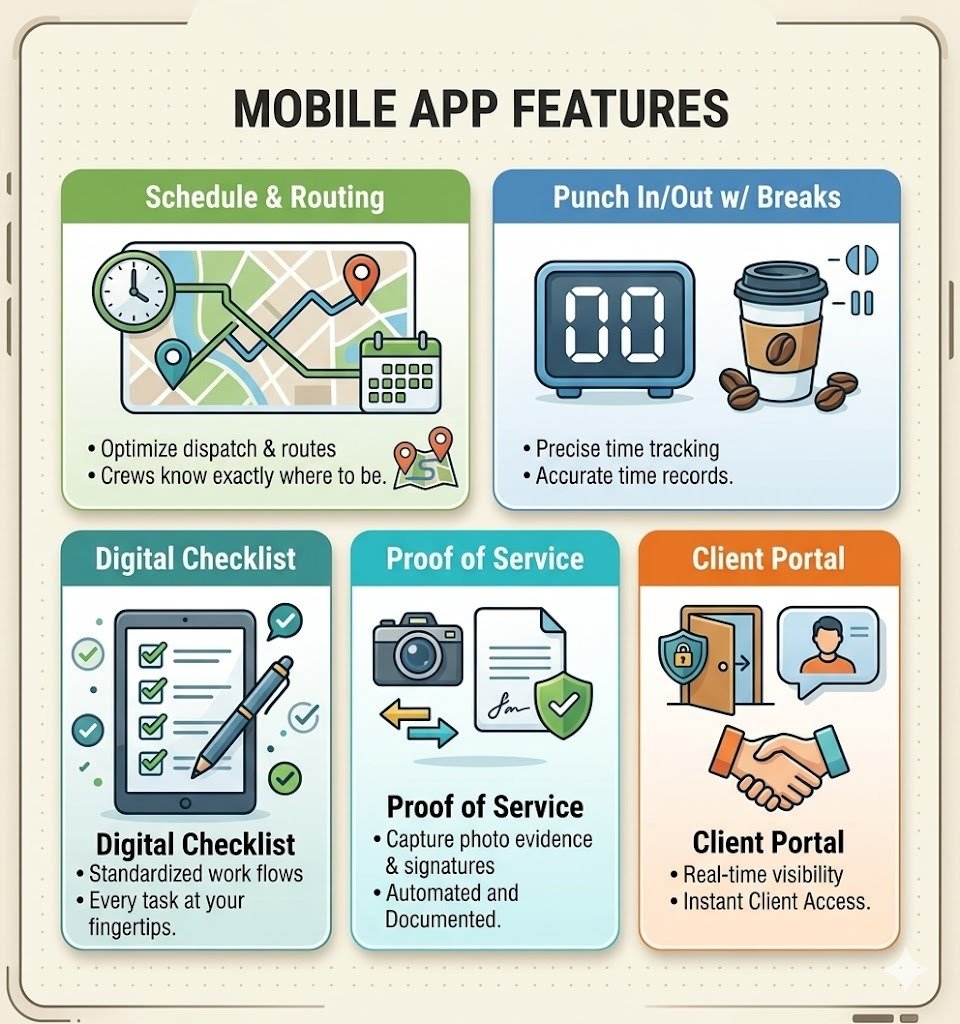 Office Cleaning Scheduling Software